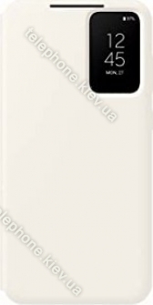 Samsung Smart View wallet case for Galaxy S23+ Cream 
