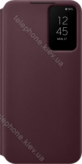 Samsung Smart clear View Cover for Galaxy S22+ Burgundy 