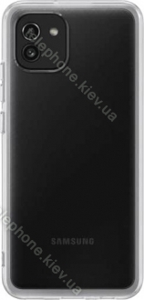 Samsung Soft clear Cover for Galaxy A03 transparent 