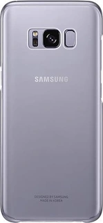 Samsung clear Cover для Galaxy S8 purple