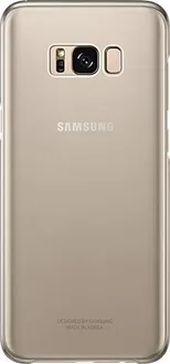 Samsung clear Cover для Galaxy S8+ gold