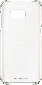 Samsung clear Cover для Galaxy S7 Edge gold