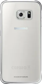 Samsung clear Cover для Galaxy S6 silver