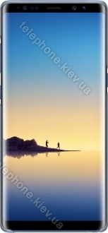 Samsung clear Cover for Galaxy Note 8 blue 