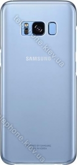 Samsung clear Cover for Galaxy S8 blue 