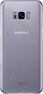 Samsung clear Cover for Galaxy S8+ purple 