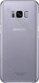 Samsung clear Cover for Galaxy S8 purple 