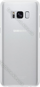 Samsung clear Cover for Galaxy S8 silver 