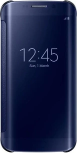 Samsung clear View Cover для Galaxy S6 Edge black