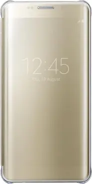 Samsung clear View Cover for Galaxy S6 Edge+ gold