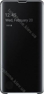 Samsung clear View Cover for Galaxy S10 black 