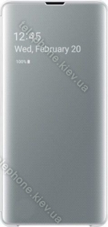 Samsung clear View Cover for Galaxy S10+ white 