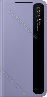 Samsung clear View Cover for Galaxy S21 purple 
