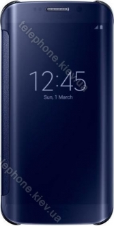 Samsung clear View Cover for Galaxy S6 Edge black 