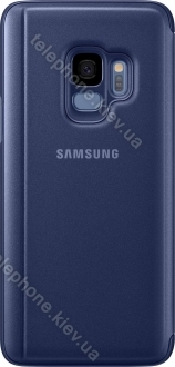 Samsung clear View Standing Cover for Galaxy S9 blue 