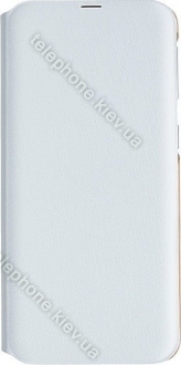 Samsung wallet Cover for Galaxy A40 white 