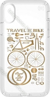 Speck Presidio clear + Print for Apple iPhone X City Bike 