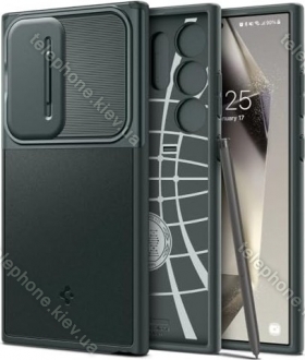 Spigen Optics Armor for Samsung Galaxy S24 Ultra Abyss Green 