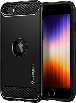 Spigen Rugged Armor для Apple iPhone SE (2020) black