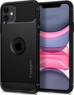 Spigen Rugged Armor для Apple iPhone 11 black
