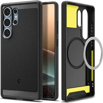 Spigen Rugged Armor (MagFit) для Samsung Galaxy S25 Ultra Matte черный