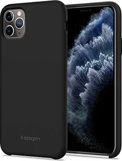 Spigen Silicone Fit для Apple iPhone 11 Pro Max black
