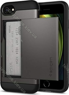 Spigen Slim Armor CS for Apple iPhone SE (2020) gunmetal 