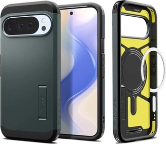 Spigen Tough Armor AI (MagFit) для Google Pixel 10 Pro XL Abyss зеленый