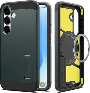 Spigen Tough Armor AI (MagFit) для Samsung Galaxy S25+ Abyss зеленый