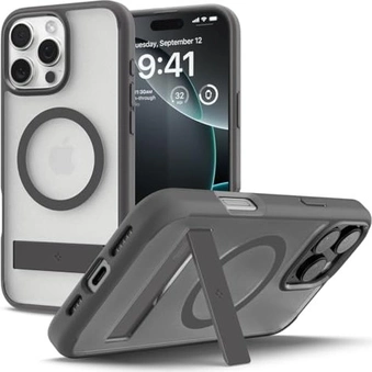 Spigen Ultra hybrid S (MagFit) для Apple iPhone 16 Pro frost серый