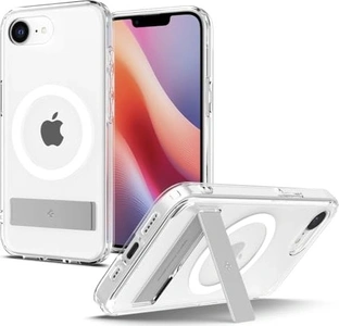 Spigen Ultra hybrid S (MagFit) для Apple iPhone 16e clear черный