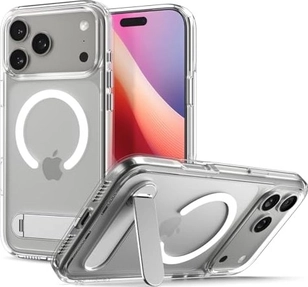 Spigen Ultra hybrid S (MagFit) для Apple iPhone 17 Pro clear белый