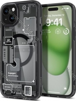 Spigen Ultra hybrid Zero One MagFit for Apple iPhone 15 Plus black 