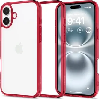 Spigen Ultra hybrid для Apple iPhone 16 Red Crystal