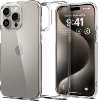 Spigen Ultra hybrid для Apple iPhone 15 Pro Crystal clear