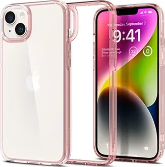 Spigen Ultra hybrid для Apple iPhone 14 Rose Crystal