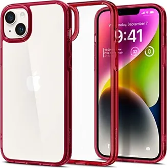 Spigen Ultra hybrid для Apple iPhone 14 Red Crystal