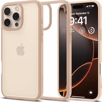 Spigen Ultra hybrid для Apple iPhone 16 Pro Max Rose titanium