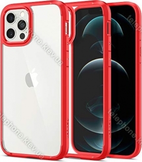 Spigen Ultra hybrid for Apple iPhone 12 Pro/iPhone 12 red 