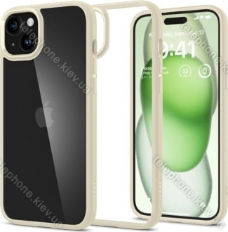 Spigen Ultra hybrid for Apple iPhone 15 Plus Mute beige 