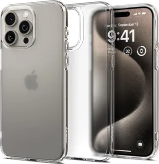 Spigen Ultra hybrid mat для Apple iPhone 15 Pro Max frost clear