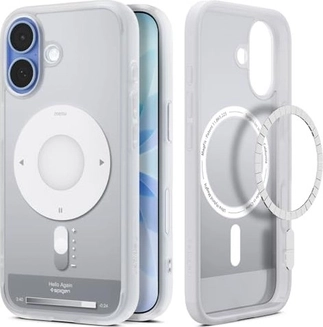 Spigen Ultra hybrid Classic (MagFit) для Apple iPhone 17 серебро