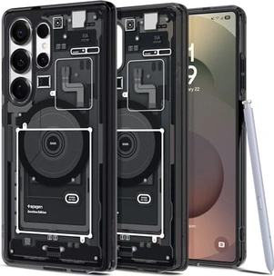 Spigen Ultra hybrid Zero One (MagFit) для Samsung Galaxy S25 Ultra черный