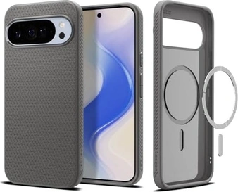 Spigen liquid Air (MagFit) для Google Pixel 10 Pro XL Marble серый