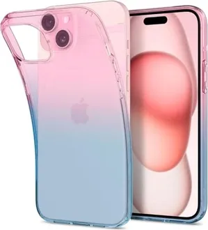 Spigen liquid Crystal для Apple iPhone 15 Gradation Pink