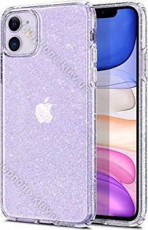 Spigen liquid Crystal Glitter for Apple iPhone 11 crystal quartz 