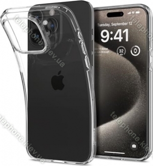 Spigen liquid Crystal for Apple iPhone 15 Pro Max Crystal clear 