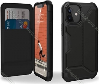 UAG Metropolis case for Apple iPhone 12 mini SATN ARMR Black 