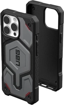 UAG Monarch Pro Kevlar case with MagSafe для Apple iPhone 16 Pro Max Kevlar серебро