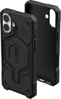 UAG Monarch Pro Kevlar case with MagSafe для Apple iPhone 16 Plus Kevlar черный
